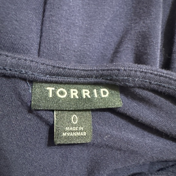 Torrid Navy Blue Jumpsuit - Picture 2 of 7